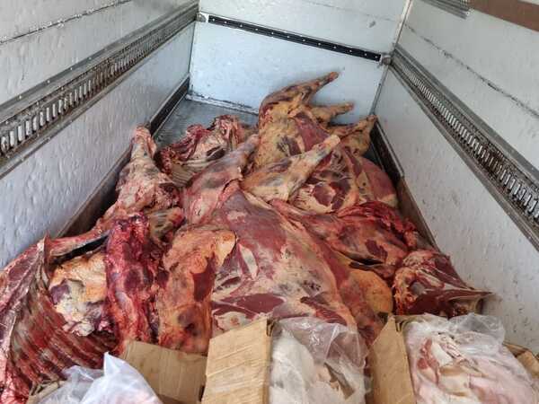 Diario HOY | Retienen camión con 978 kilos de carne en Nanawa
