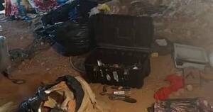 La Nación / Caaguazú: allanaron vivienda en busca de restos humanos