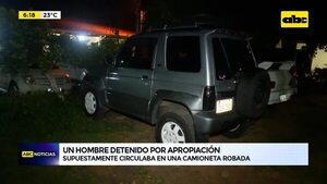 Video: Un hombre detenido por apropiación  - ABC Noticias - ABC Color