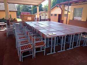 GOBERNACIÓN DE ITAPÚA SIGUE CON LA ENTREGA DE MOBILIARIOS A INSTITUCIONES EDUCATIVAS