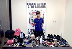 Atrapan a delincuente responsable de varios asaltos y robos en Hernandarias - La Clave