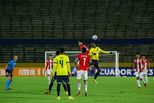 Sudamericano Sub 17: Paraguay cede ante Ecuador - trece