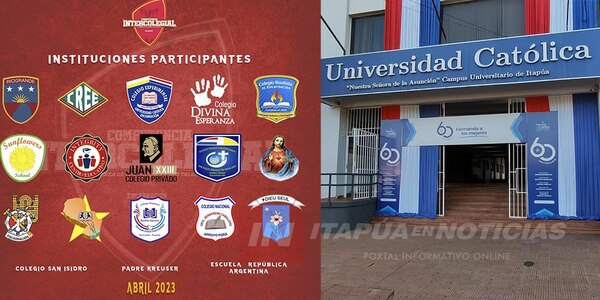 ESTE VIERNES COMIENZAN LOS JUEGOS INTERCOLEGIALES ORGANIZADOS POR LA UCI - Itapúa Noticias