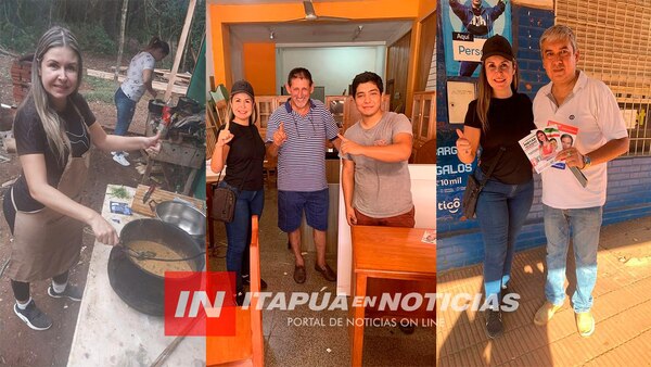 MIRYAN VELÁZQUEZ NO DESCANSA Y SIGUE VISITANDO CASA POR CASA A LAS PERSONAS - Itapúa Noticias