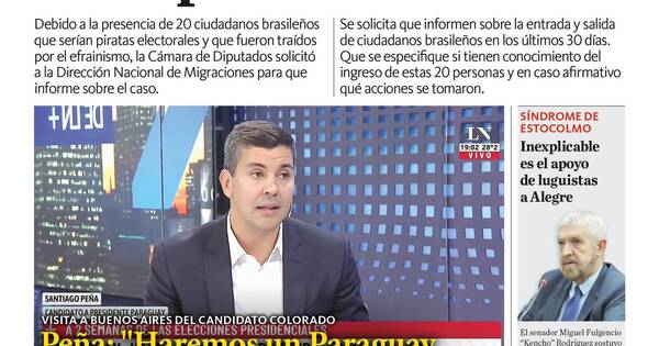 La Nación / LN PM: edición mediodía del 12 de abril