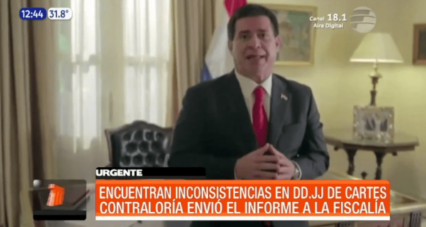 Encuentran inconsistencias en DD.JJ. de Horacio Cartes | Telefuturo
