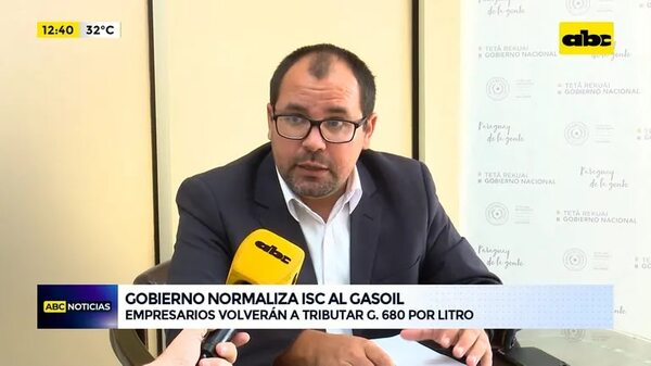 Video: Gobierno normaliza ISC al gasoil - ABC Noticias - ABC Color