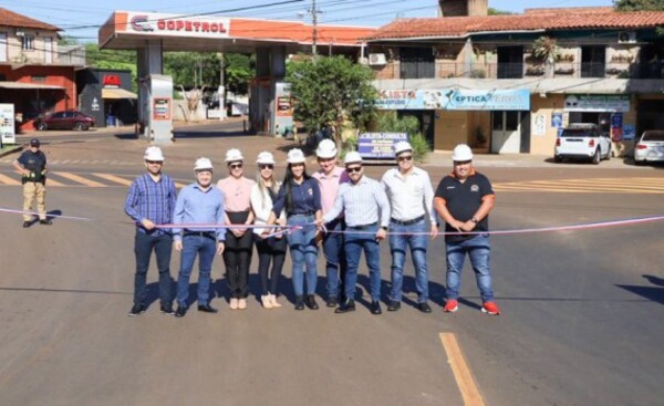 Inauguran obra concretada con planta asfáltica municipal