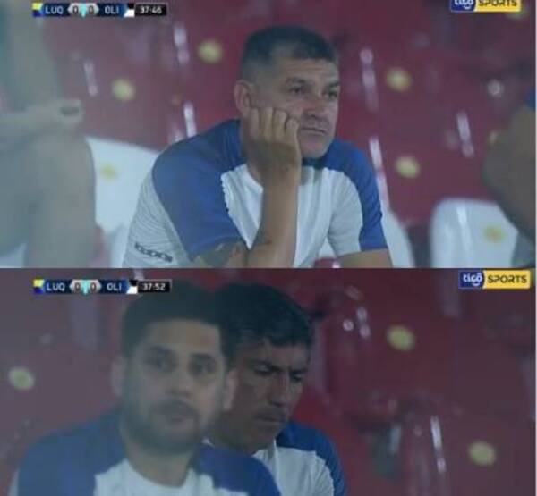 [VIDEO] ¡Qué lujo! Los expeloteros que fueron a ver el partido Luque-Olimpia