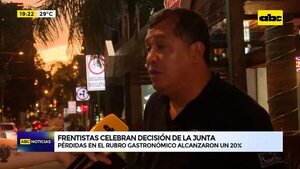 Video: Frentistas celebran decisión de la Junta Municipal - ABC Noticias - ABC Color