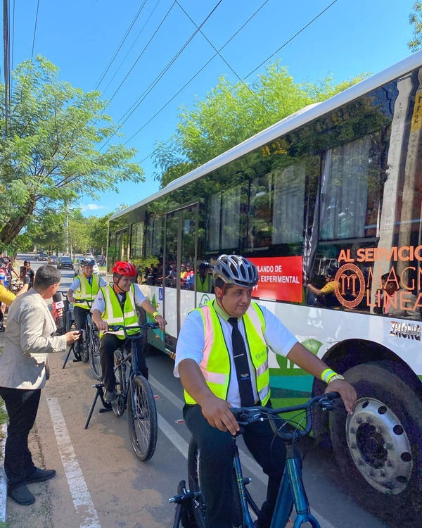 Fue lanzado Paseo Ciclistico con cooperación de choferes de buses - La Tribuna