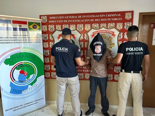 Brasileño detenido por abusar y embarazar a su hijastra y a otra menor - Noticiero Paraguay
