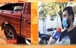 Le robaron su camioneta mientras nacía su bebé en Asunción – Prensa 5