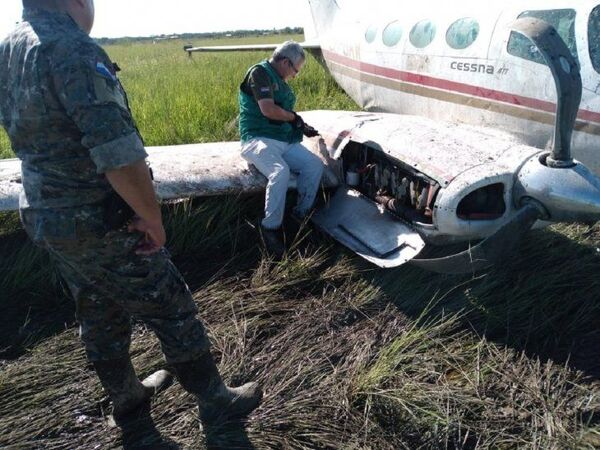 Peritos constatan fallas graves en avioneta siniestrada en Concepción