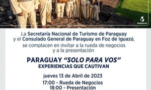 Paraguay presenta sus bondades turísticas en Foz de Iguazú