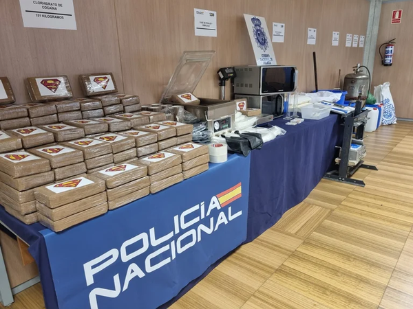 El mayor laboratorio de cocaína de Europa estaba en España: ‘cocineros’ 24 horas para producir 200 kilos al día