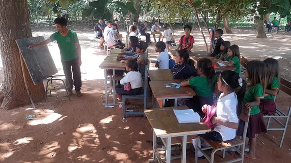 Comunidad indígena de Santa Rosa del Aguaray clama por aulas y rubros para docentes - Nacionales - ABC Color