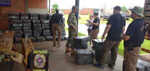 Incautan más de 4.200 kilos de marihuana en reserva natural - C9N