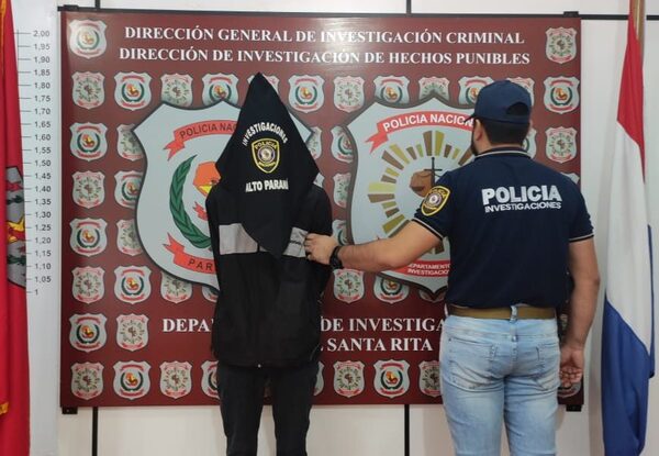 Detienen a violento hombre en Santa Rita