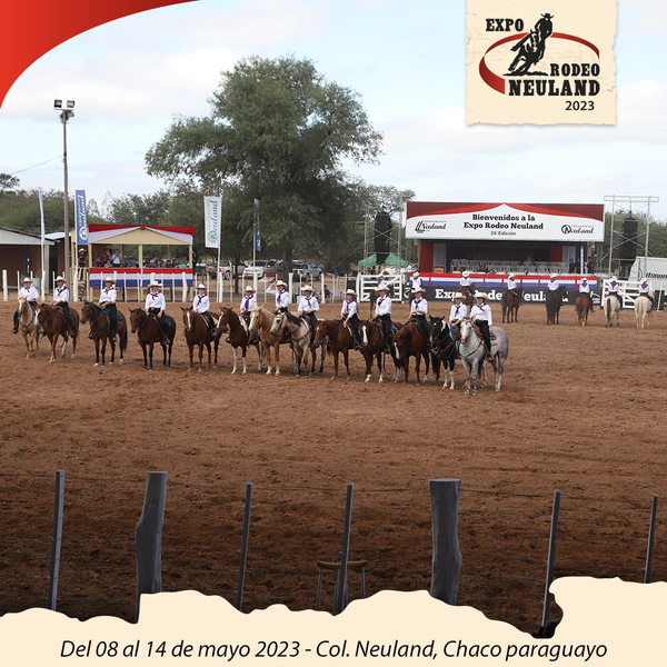 Expo Rodeo Neuland llega con el lema “Un evento para toda la familia” en el mes de mayo