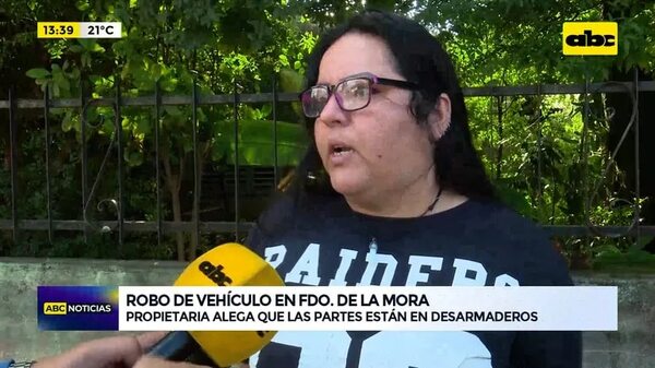 Video: robo de vehículo en Fernando de la Mora - ABC Noticias - ABC Color