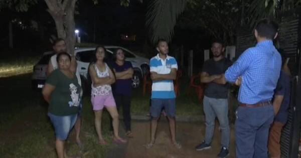 La Nación / Hartos de los delincuentes en Capiatá, vecinos piden mayor protección policial y fiscal