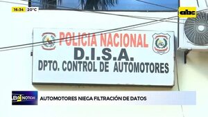 Video: Automotores niega filtración de datos - ABC Noticias - ABC Color