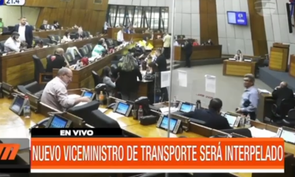 Nuevo viceministro de Transporte será interpelado | Telefuturo