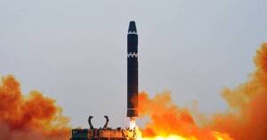 La Nación / Misil balístico de combustible sólido fue lanzado por Corea del Norte, confirma