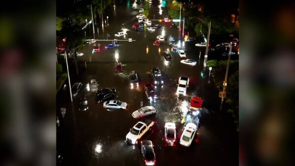 Intensas lluvias en Miami provocaron inundaciones y estragos