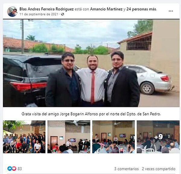 Jorge Bogarín visitó a “amigos” cuando enjuiciaban a fiscal López Lohman - Política - ABC Color