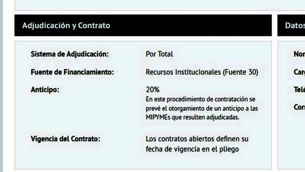 Llamativas especificaciones para seguro de Gobernación de Central
