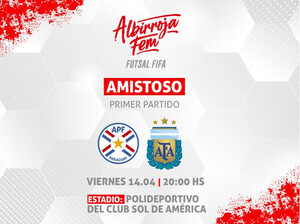 La Albirroja se mide ante Argentina - APF