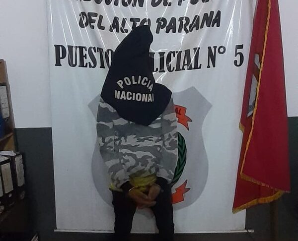 Detienen a sujeto por violencia familiar
