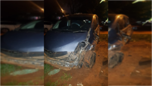 Se llevaron cosas ajenas de una casa pero, en la huida, volcaron con un vehículo