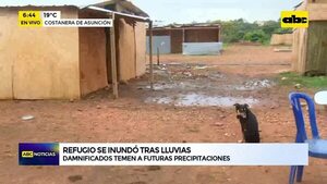 Video: Refugio se inunda durante los días de lluvia - ABC Noticias - ABC Color