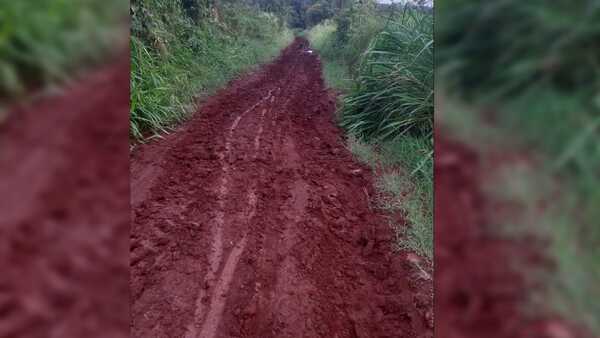 Autoridades de Capitán Miranda ignoran reclamos de vecinos por caminos en mal estado