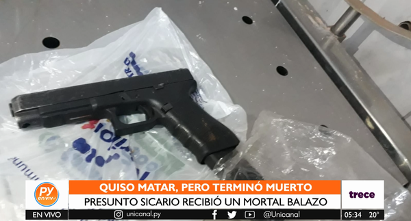 Sicario muere tras tiroteo con su víctima en Pedro Juan Caballero - trece