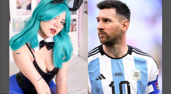 ¡Mamau! La tentadora dedicatoria de "Onichan" a Lionel Messi