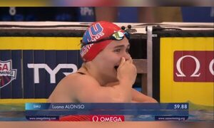 Nadadora sexy batió récord para el país: “Me llena de alegría”