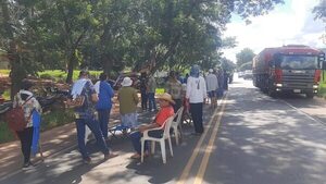 Campesinos de San Pedro insisten en invadir tierras administradas por Senabico - Nacionales - ABC Color