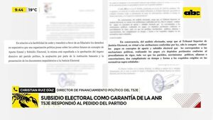 Video: Subsidio electoral como garantía de la ANR - ABC Noticias - ABC Color