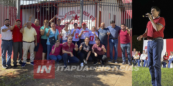 WALTER HARMS: “TENEMOS CONSOLIDADO IMPORTANTES EQUIPOS EN LOS 30 DISTRITOS” - Itapúa Noticias