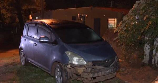 La Nación / Quisieron escaparse luego de robar una vivienda, pero se accidentaron en su huida