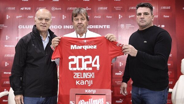 Ricardo Zielinski es el nuevo entrenador de Independiente