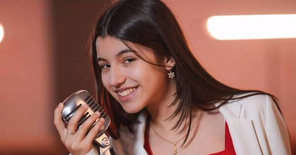 La Nación / Paraguaya brilló en La Voz Kids Francia y ahora regresa a su tierra para cantar