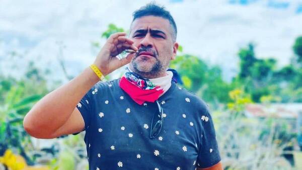 Roberto Pérez buscó ayuda por fuertes dolores en su muñeca derecha