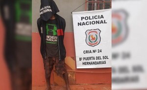 Hurtó hasta un perro de la raza Pitbull y fue aprehendido