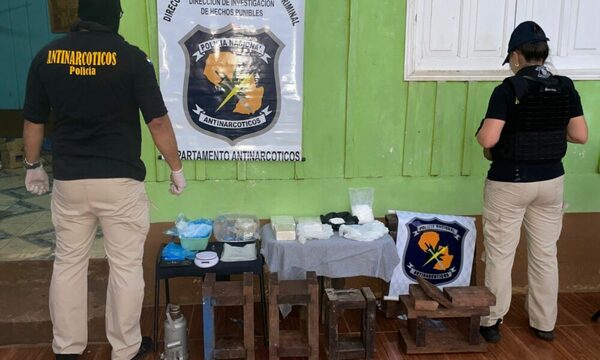 (VIDEO) Allanan una vivienda en el Este y apresan a un lekaja’i narco