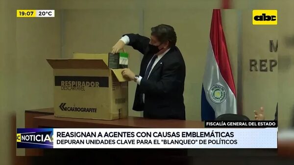 Video: Reasignan a agentes con causas emblemáticas - ABC Noticias - ABC Color
